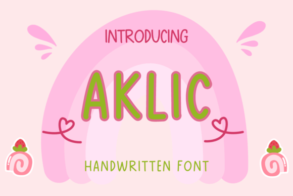 Aklic: A Fun and Quirky Display Font for Bold Branding