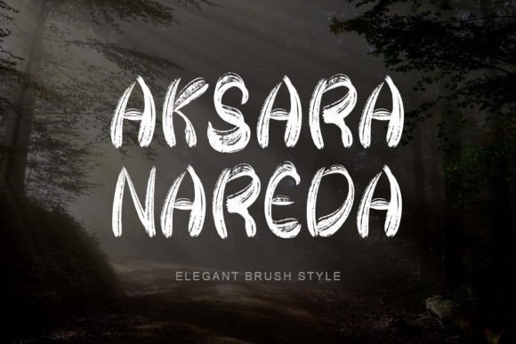 Aksara Narada: The Elegant Brush Font for Editorial Design