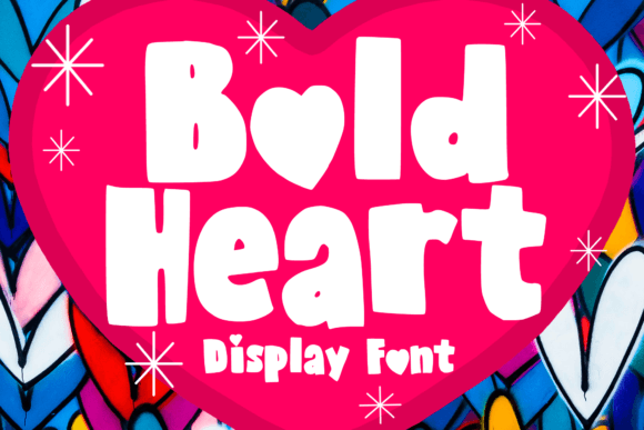 Bold Heart: The Premium Display Typeface for Campaigns