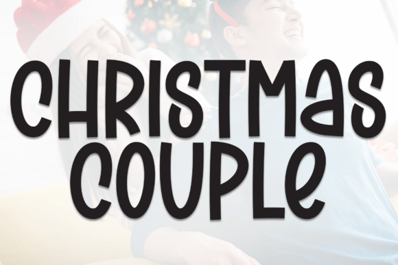 Christmas Couple: The Perfect Handwritten Typeface for Festive Design