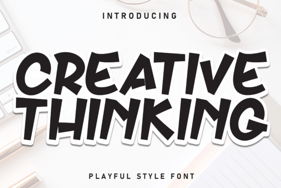 Creative Thinking: The Ultimate Display Font for Bold Projects
