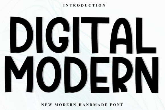 Digital Modern Typeface: Bold Display Fonts for High-Impact Digital Campaigns