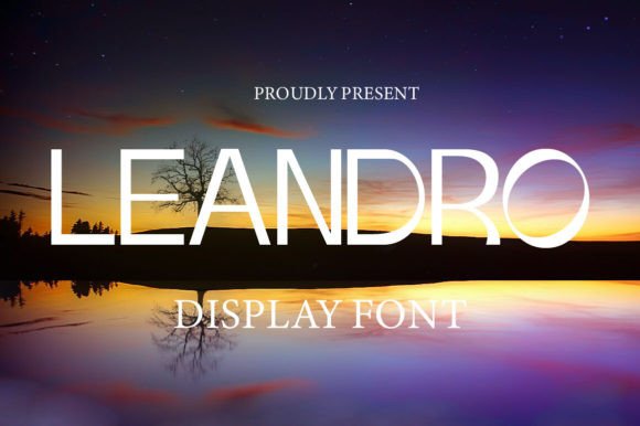 Leandro: The Modern Display Typeface for Digital Brands