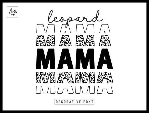 Leopard Mama: The Retro Display Font for Bold Campaigns