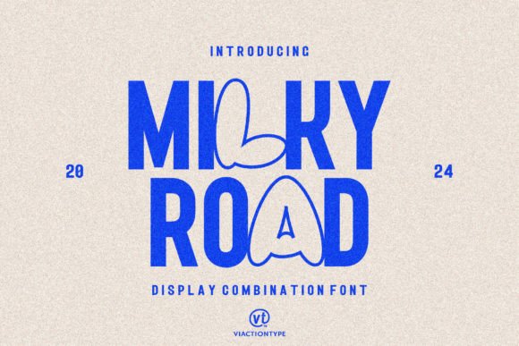 Milky Road: The Unique Sans Serif Typeface Fusion for Modern Branding