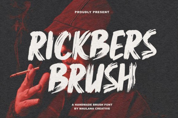Rickbers: The Lively Brush Font for Scroll-Stopping Campaigns