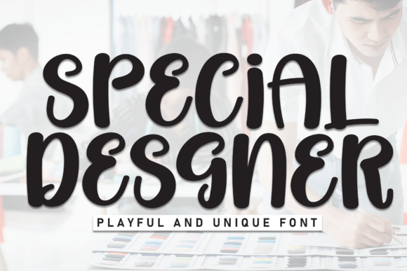 Special Designer: The Sweet Handwritten Display Font for Crafters