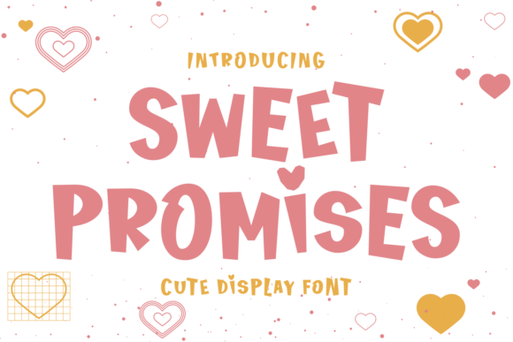 Sweet Promises: The Delightful Display Font for Engaging Campaigns