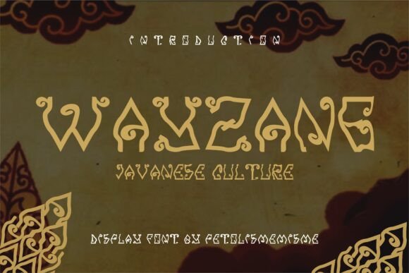 Wayzang: The Display Font That Elevates Your Campaign Visuals