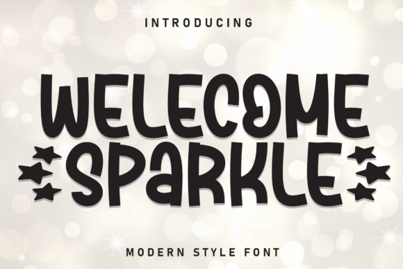 Welcome Sparkle: The Perfect Handwritten Display Font for Your Brand