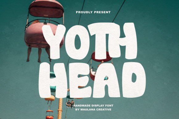 Yoth Head: A Handmade Display Font for Bold Branding